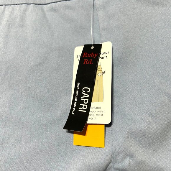 Ruby Rd. Women's Sz 18 Capri Ends Around Mid-Calf Pants - Picture 6 of 9